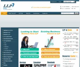 LLponline.in(LLP) Screenshot