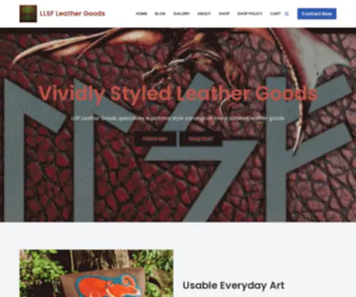 LLSF-Leather.com(LLSF Leather) Screenshot
