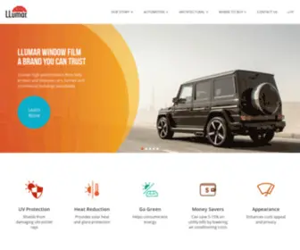 LLumar-ME.com(LLumar's global portfolio) Screenshot