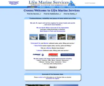 LLYnmarine.co.uk(Llyn Marine Services Pwllheli) Screenshot