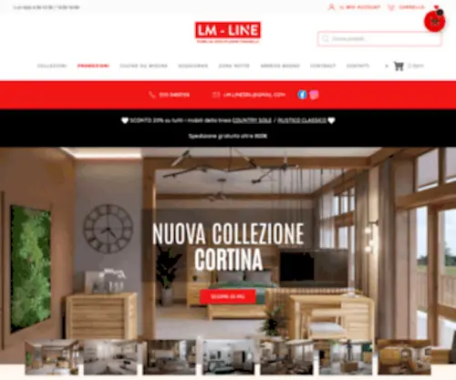 LM-Manzoni.com(LM Line) Screenshot