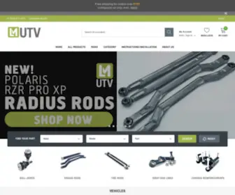 LM-UTV.com(Indestructible UTV Parts and Accessories) Screenshot