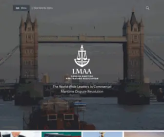 Lmaa.london(The Worldwide Leaders In Commercial Maritime Dispute Resolution) Screenshot