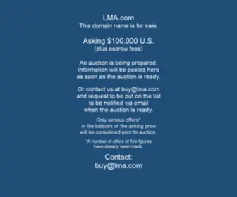 Lma.com(LMA Business Solutions) Screenshot