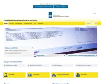 Lma.nl(Landelijk Meldpunt Afvalstoffen) Screenshot