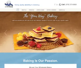 Lmbakery.co(L&M Bakery) Screenshot