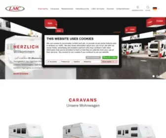 LMC-Caravan.de(LMC Caravan GmbH & Co) Screenshot