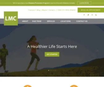 LMC.ca(LMC Healthcare) Screenshot
