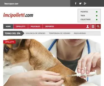 Lmcipolletti.com(Home) Screenshot