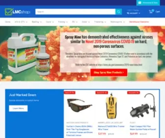 LMCshop.com(LMC Shop & Warehouse Clearance Center) Screenshot