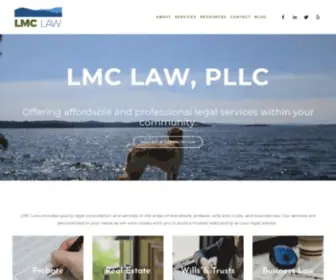 LMCVT.com(LMC Law) Screenshot