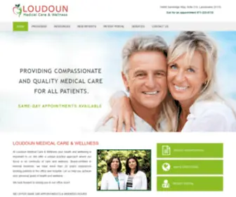 LMcwellness.com(Loudoun Medical Care & Wellness) Screenshot