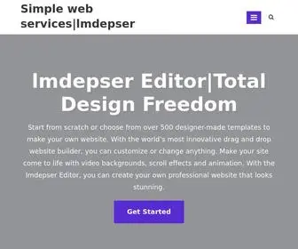 Lmdepser.com(Simple web services) Screenshot