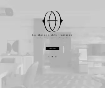 LMdhinterior.com(La Maison des Hommes) Screenshot