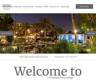 LMdvillage.com(Le Méridien Dubai Village) Screenshot