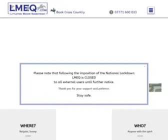 Lmeq.com(Littleton Manor Equestrian in Reigate Surrey) Screenshot