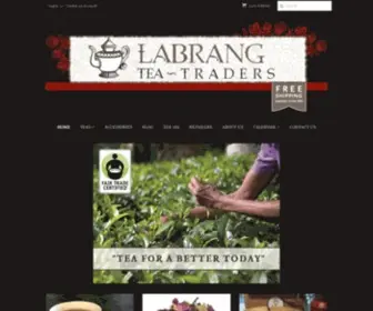 LMftea.com(Oregon Tea Traders) Screenshot