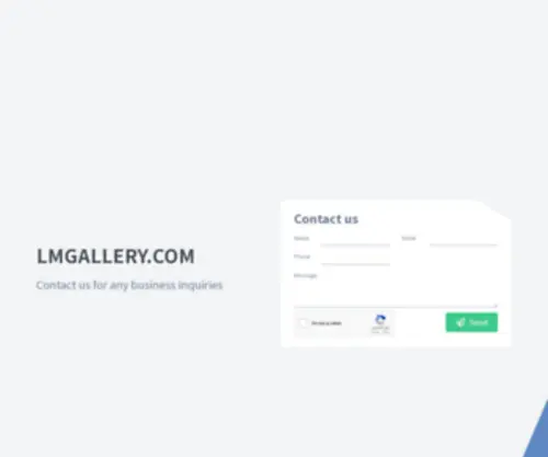 Lmgallery.com(L & M Arts) Screenshot