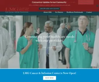 LMgdoctors.com(Personalized Healthcare Services in Northern Virginia at Loudoun Medical Group) Screenshot