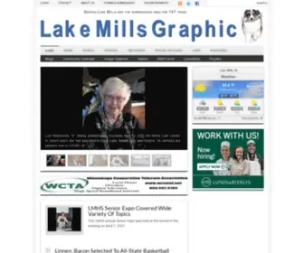 LMgraphic.com(Lake Mills Graphic) Screenshot