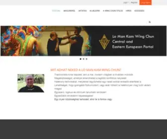 LMK-Wingchun.eu(Főoldal) Screenshot