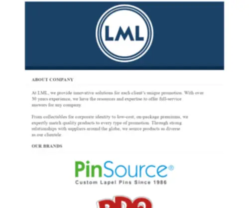 LMLbrands.com(LMLbrands) Screenshot