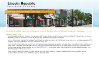 LML.com(Lincoln Mutual Life and Casualty Insurance Company) Screenshot
