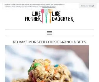 LMLD.org(A blog where a mother and daughter share their favorite recipes) Screenshot