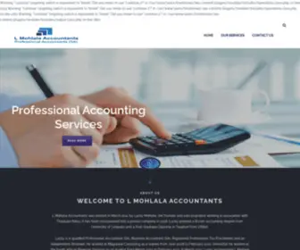 Lmohlalaaccountants.co.za(L Mohlala Accountants) Screenshot