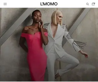 Lmomo.ca(Luxury fashion with daring creativity) Screenshot