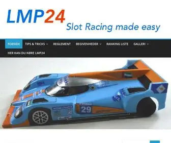 LMP24.dk(Slot Racing made easy) Screenshot
