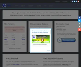 LMPC.ch(Votre partenaire Informatique de proximité) Screenshot