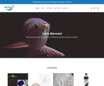 Lmpetshop.com(Little Mermaid) Screenshot