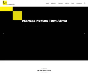LMpropaganda.com.br(LM Propaganda) Screenshot