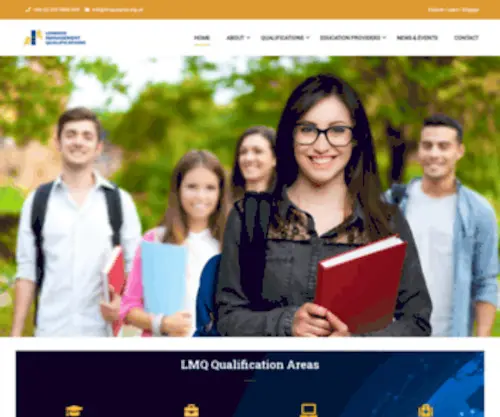 Lmqawards.org.uk(UK Based Awarding Organisation) Screenshot