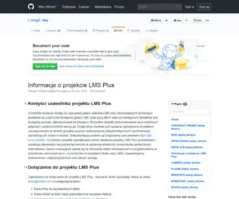 LMS-Plus.org(Korzyści uczestnika projektu LMS Plus) Screenshot