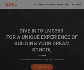 LMS360.io(Home) Screenshot