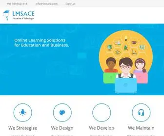 Lmsace.com(Learning Management System) Screenshot