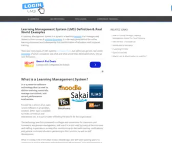 LMslogin.org(Learning Management System) Screenshot