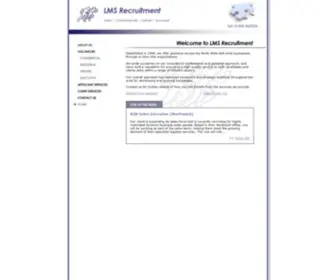 LMsrecruitment.co.uk(LMS Recruitment) Screenshot