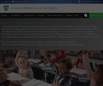 LMSVSchools.org(La Mesa) Screenshot