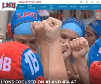 Lmulions.com(Loyola Marymount University Athletics) Screenshot