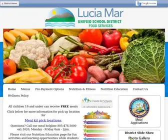 Lmusdfood.com(School Nutrition and Fitness) Screenshot