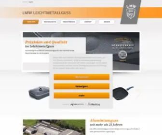 LMW-Leichtmetall.de(LMW Leichtmetallguss GmbH) Screenshot