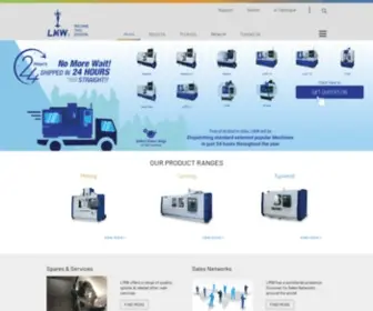 LMWCNC.com(Machine Tool Division) Screenshot