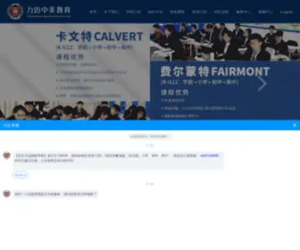 LMZMJY.com(力迈国际教育集团) Screenshot