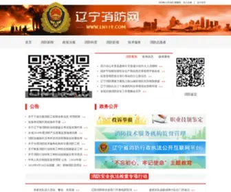 LN119.com(辽宁省消防局) Screenshot