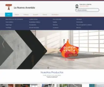 Lna.com.mx(La Nueva Avenida) Screenshot