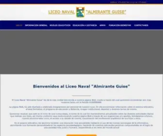 Lnag.edu.pe(Liceo Naval "Almirante Guise") Screenshot