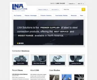 Lnasolutions.com(LNA Solutions) Screenshot